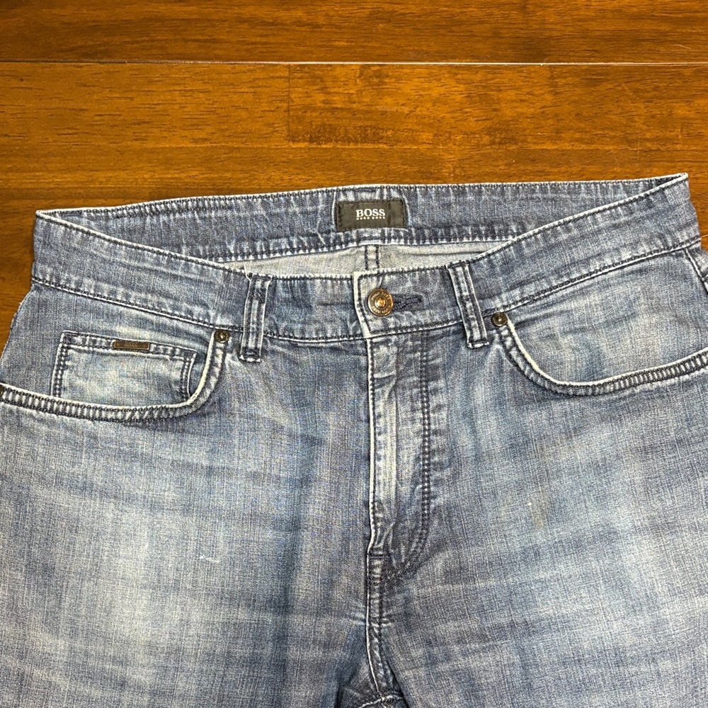 Hugo Boss Men's Denim Straight Jeans